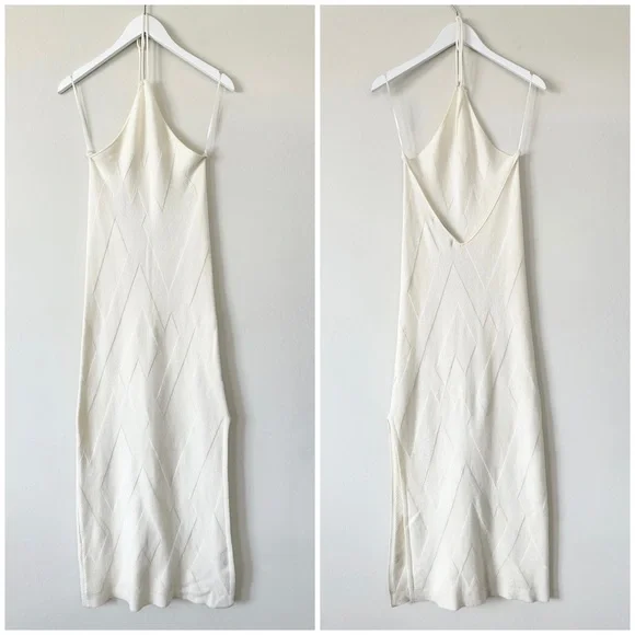 Free People Kristy Sweater Midi in Ivory - Picture 3 of 14